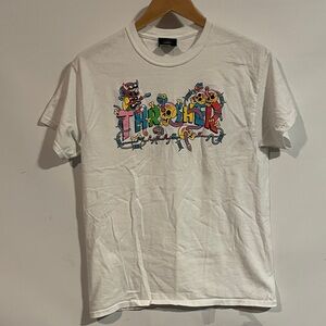 Thrasher skateboard magazine White Graphic T-Shirt
